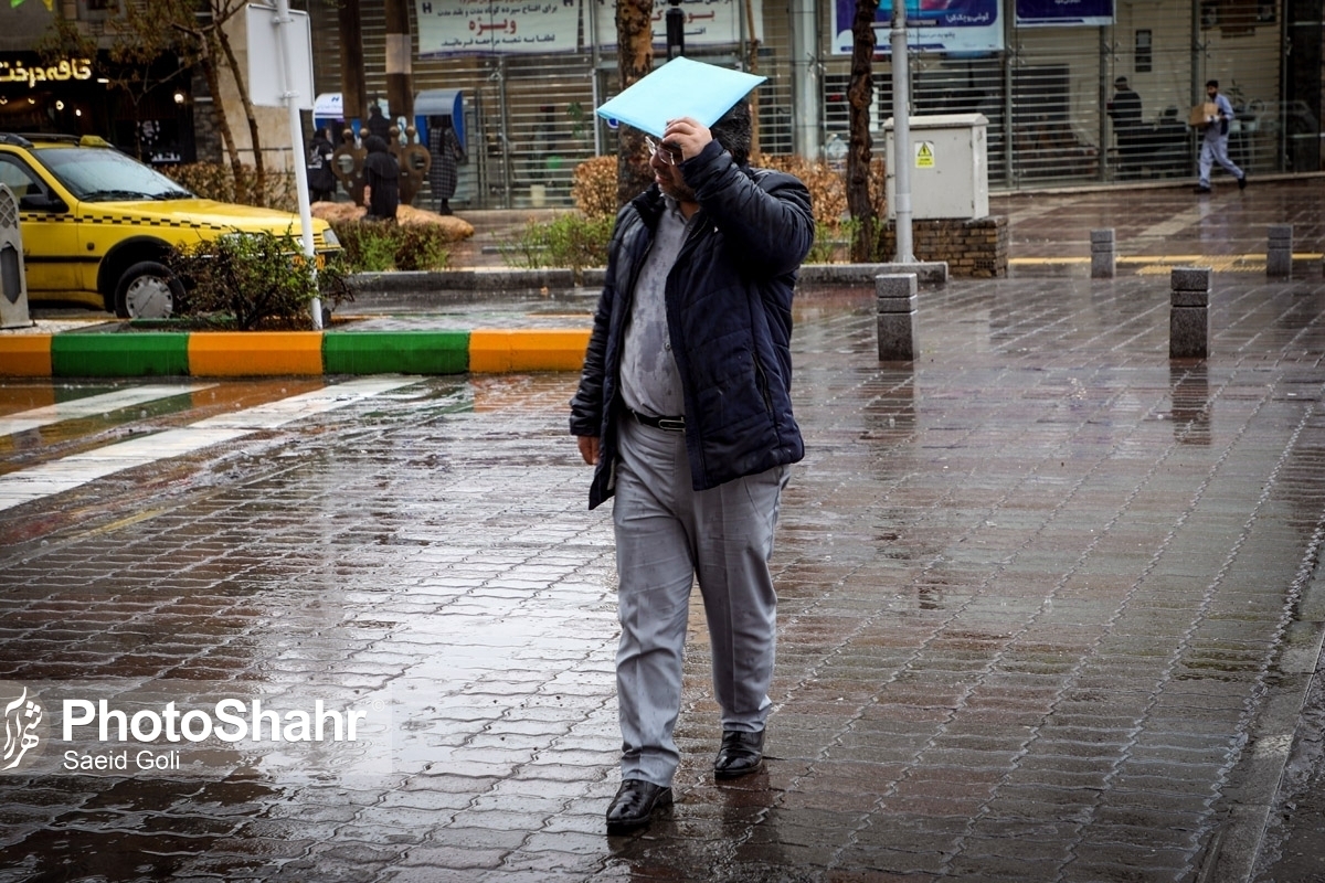 پیش&zwnj;بینی هواشناسی مشهد و خراسان رضوی امروز (دوشنبه، ۲۰ بهمن ۱۴۰۴) | تداوم فعالیت سامانه ناپایدار جوی در استان