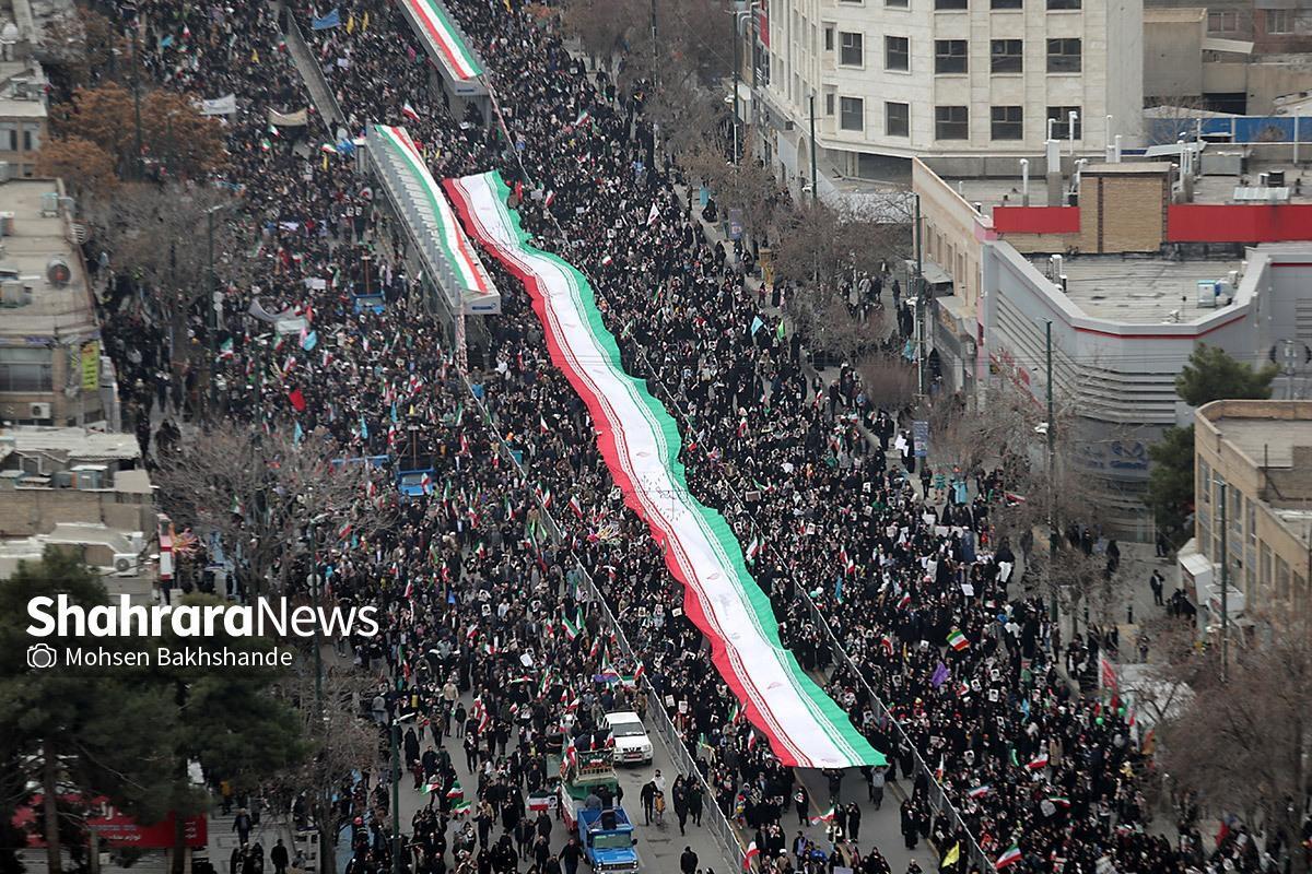 شهردار مشهد مقدس: راهپیمایی ۲۲ بهمن، کارگاه بزرگ تولید اقتدار است + فیلم