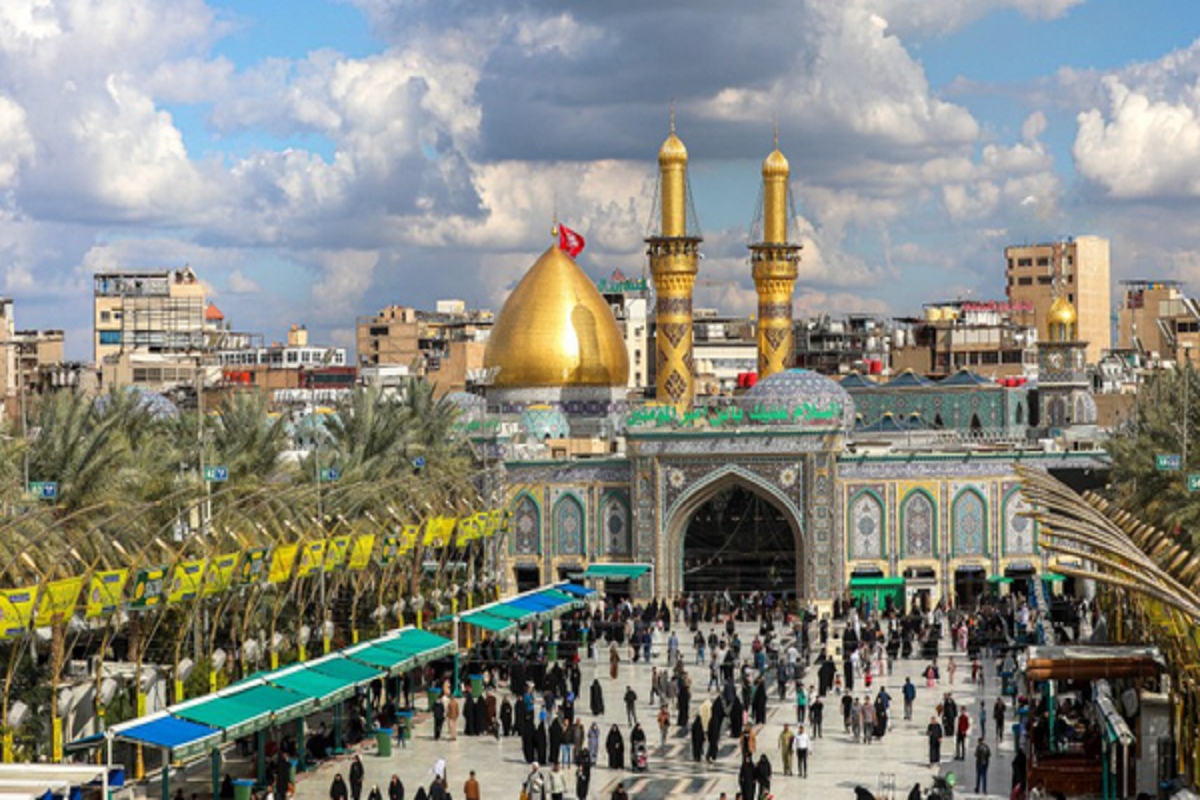 طلاکاری گنبد جدید حرم امام حسین(ع) با فناوری&zwnj;های نوین ایرانی