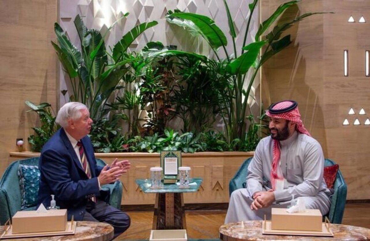 گراهام با ولیعهد عربستان دیدار کرد