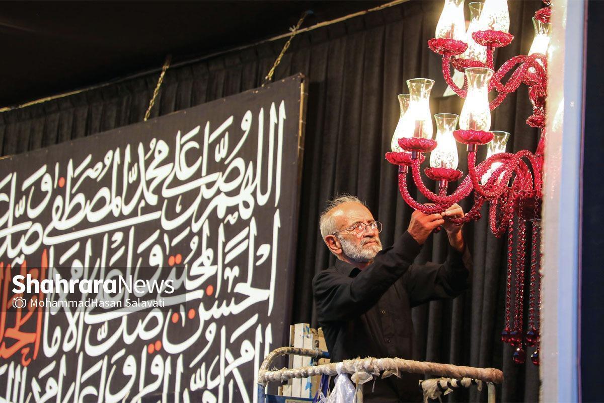 سیاه‌پوشی خیابان‌ها و معابر مشهدالرضا(ع) در سوگ شهادت رهبر معظم انقلاب اسلامی