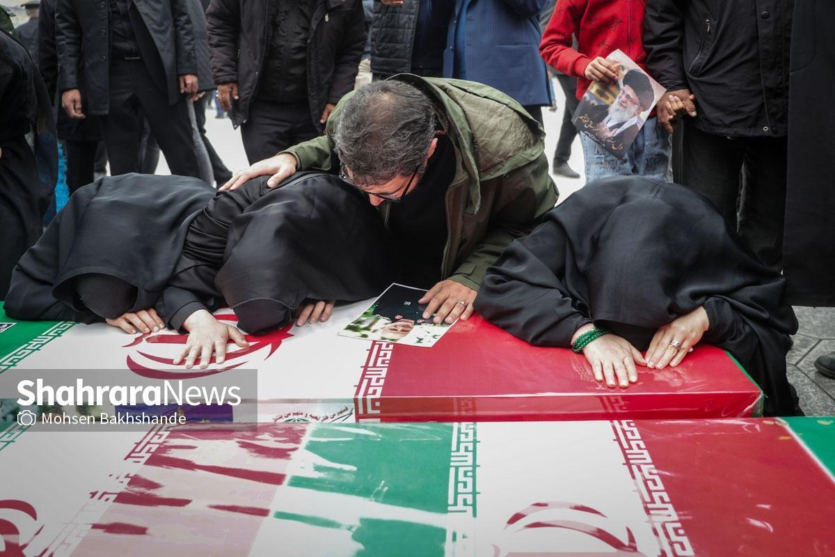 شعر شاعر فلسطینی در سوگ شهدای ایران درپی جنایات آمریکایی - صهیونی