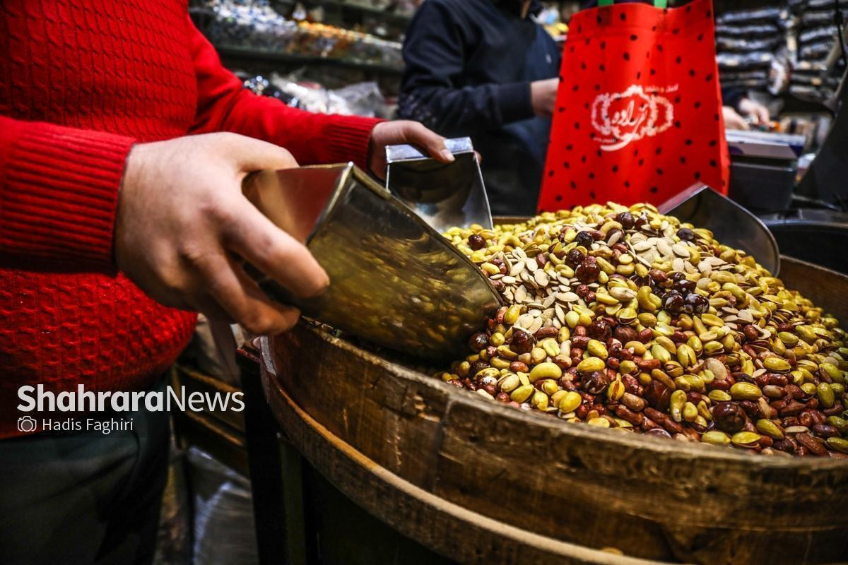 تشدید نظارت بر بازار آجیل و خشکبار مشهد