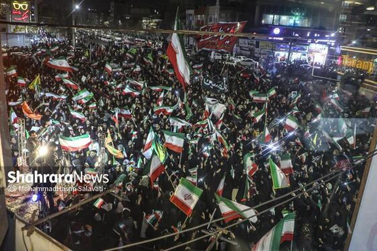 ویدیو| اظهارات جالب بانوی مشهدی درباره حضور در تجمع مردمی