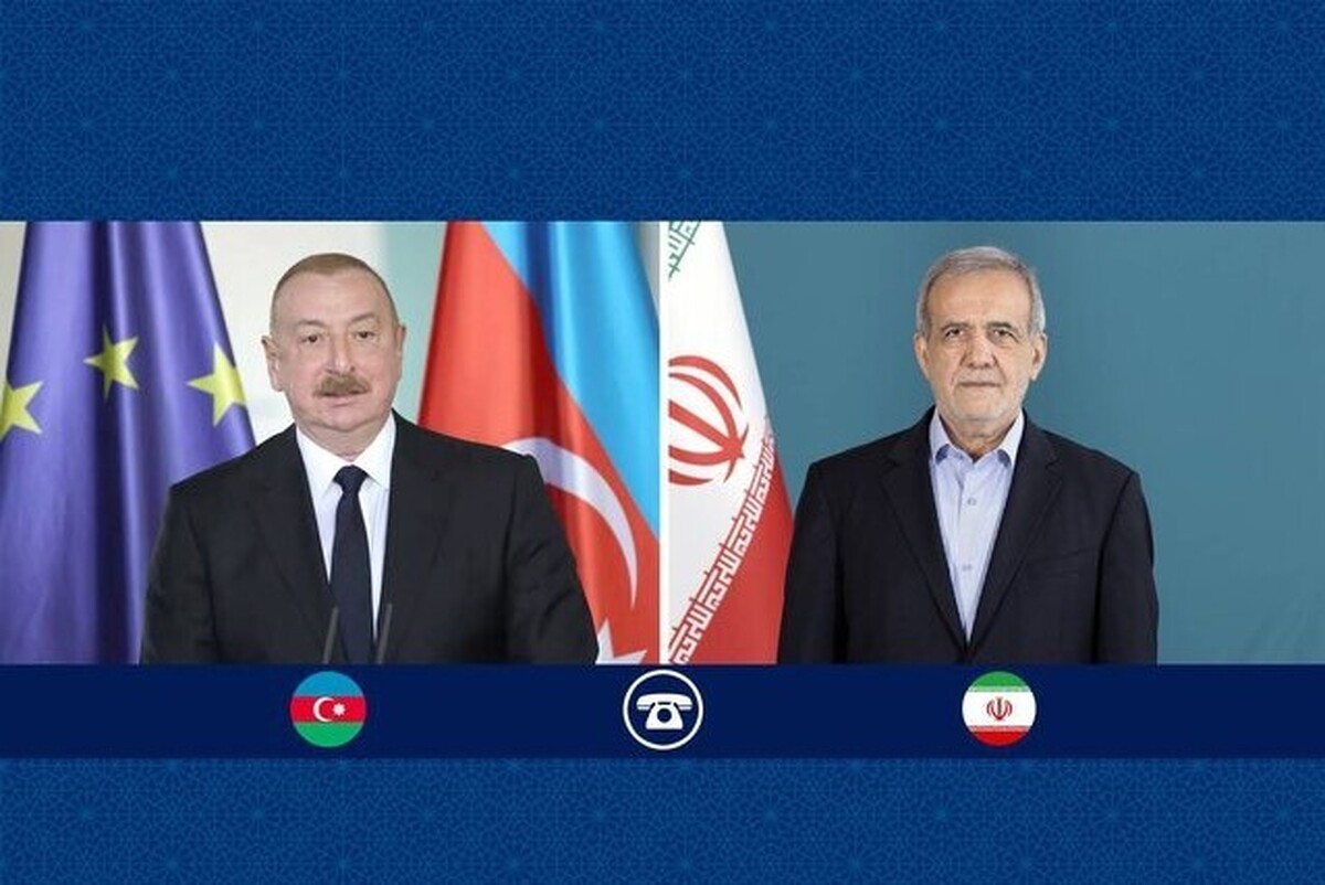 گفت و گوی رؤسای جمهور ایران و آذربایجان | تاکید بر اهمیت بررسی حادثه رخ داده در نخجوان