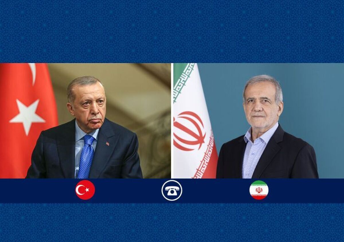 گفت&zwnj;وگوی تلفنی پزشکیان و اردوغان | رئیس&zwnj;جمهور ترکیه: ما به&zwnj;هیچ&zwnj;وجه به مقابله با ایران فکر نمی&zwnj;کنیم