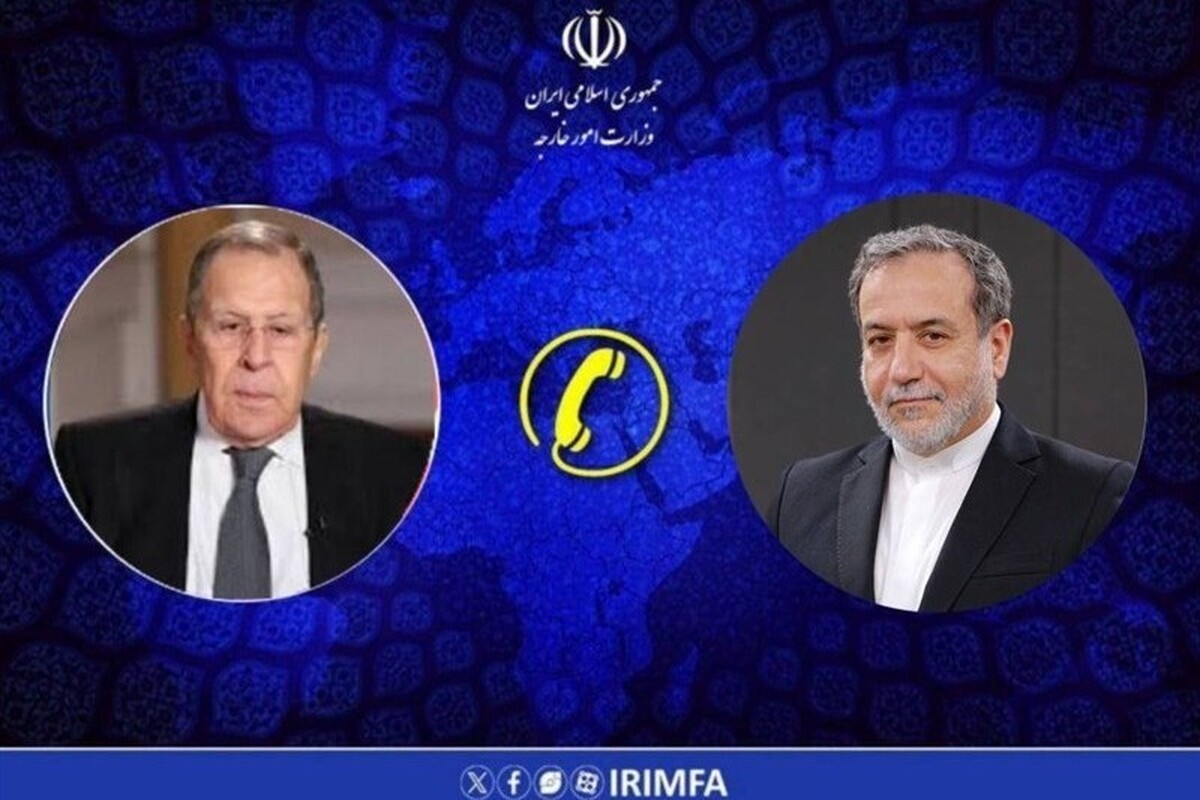 گفت&zwnj;وگوی تلفنی عراقچی و لاوروف | تاکید بر عزم ایران برای دفاع از کشور