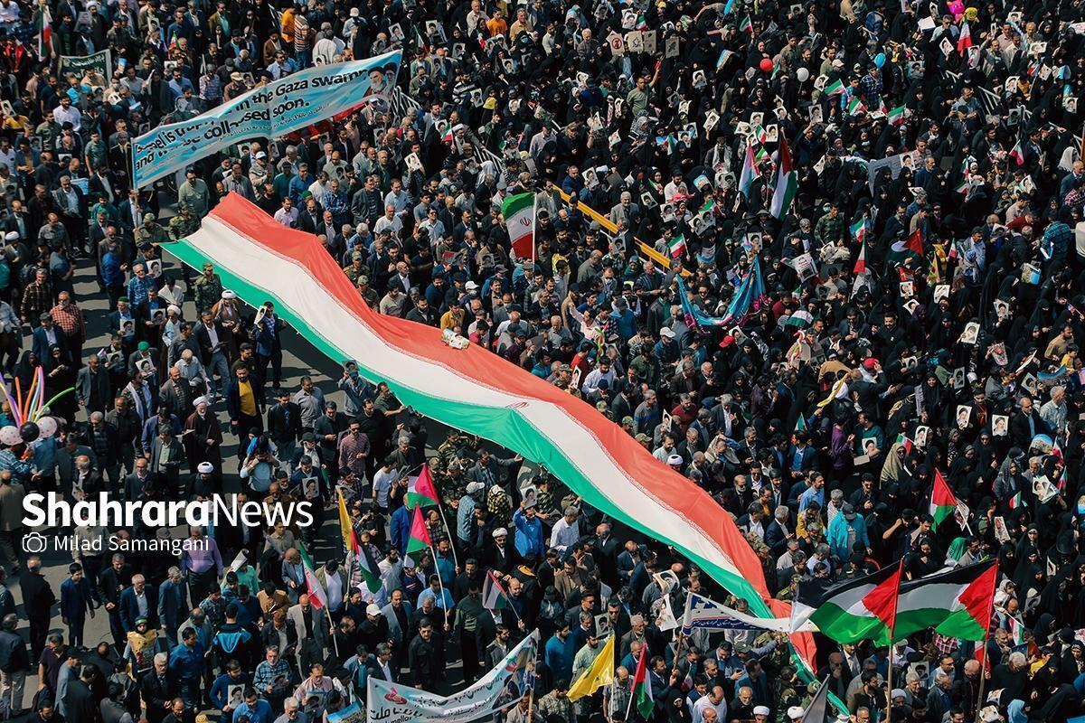پوشش راهپیمایی روز قدس در شهر‌های ایران توسط رسانه‌های خارجی + فیلم