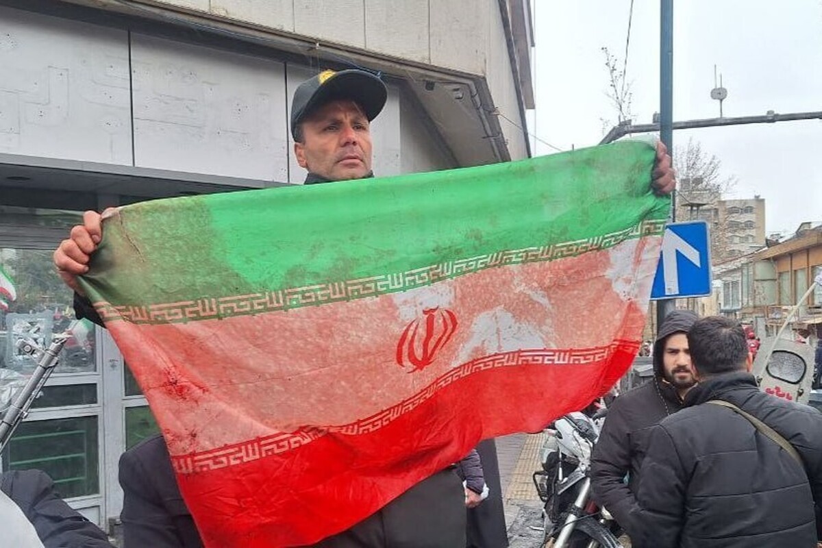 شهادت یک زن در راهپیمایی روز قدس در تهران بر اثر حمله رژیم صهیونیستی (۲۲ اسفند ۱۴۰۴) + عکس و فیلم