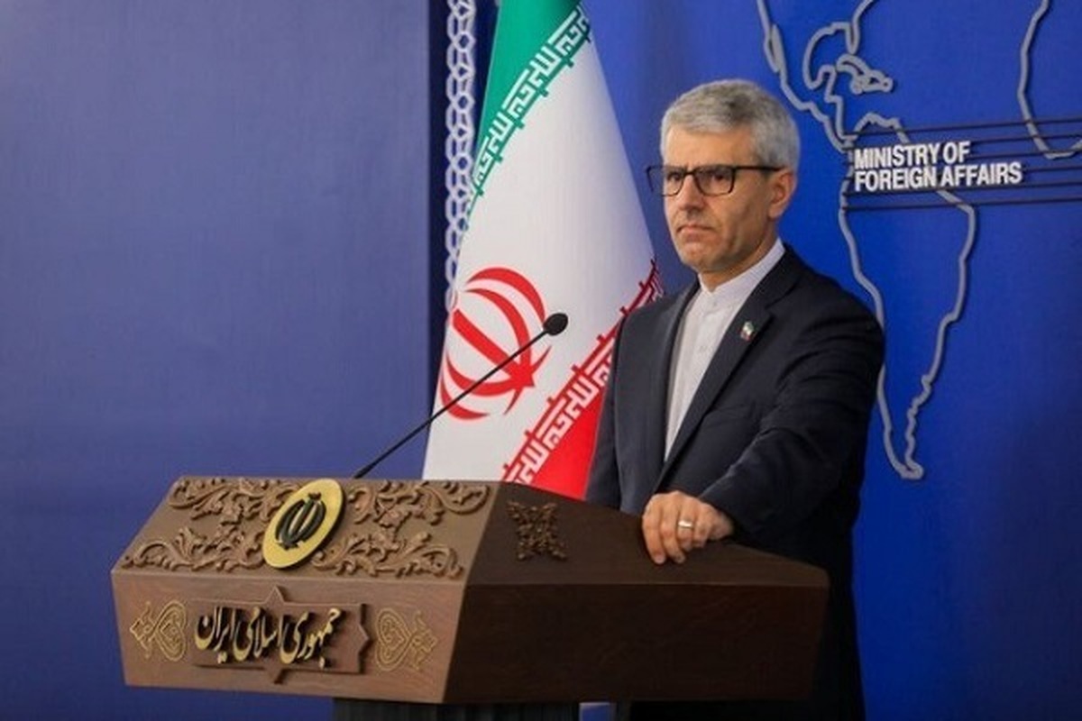 کنایه سخنگوی وزارت امور خارجه به مکرون | بقایی: حداقل به سخنان مقامات فرانسوی گوش کنید