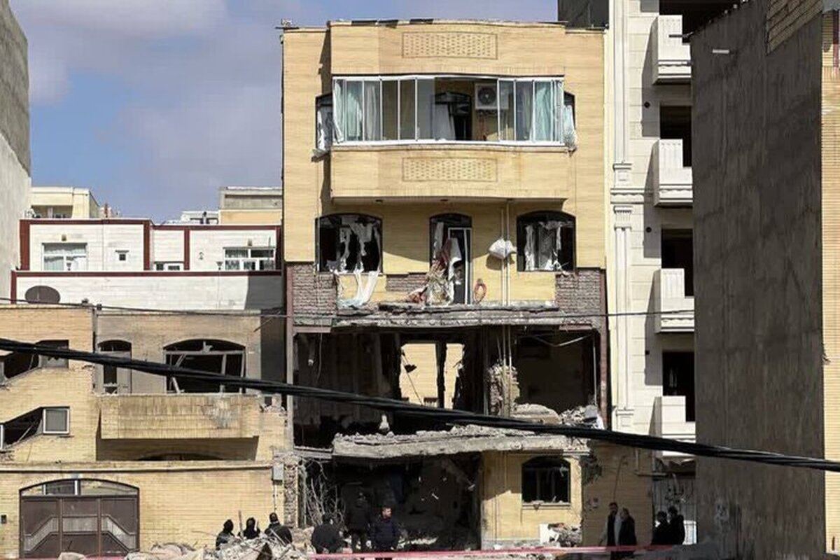 حمله موشکی به یک منزل مسکونی در مرکز بغداد (۲۶ اسفند ۱۴۰۴)