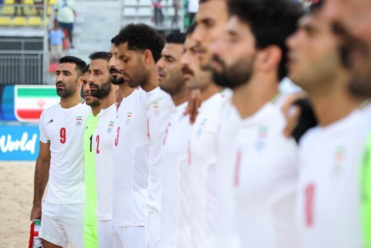 هم&zwnj;گروهی فوتبال ساحلی ایران با امارات و عربستان