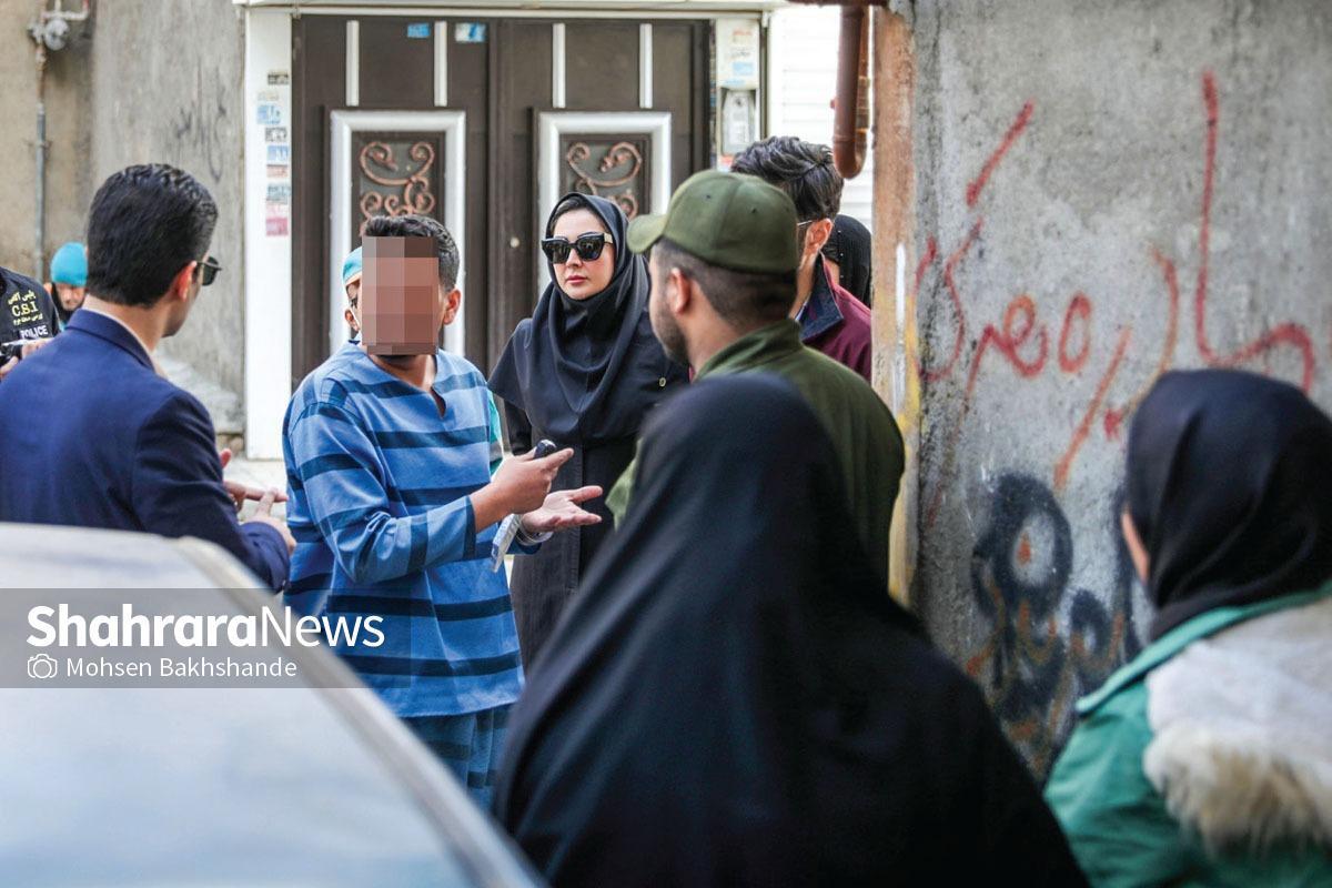 با حضور شاهدان، صحنه قتل خواستگار سمج در منطقه سیدی مشهد بازسازی شد | متهم: من چاقو نزدم!