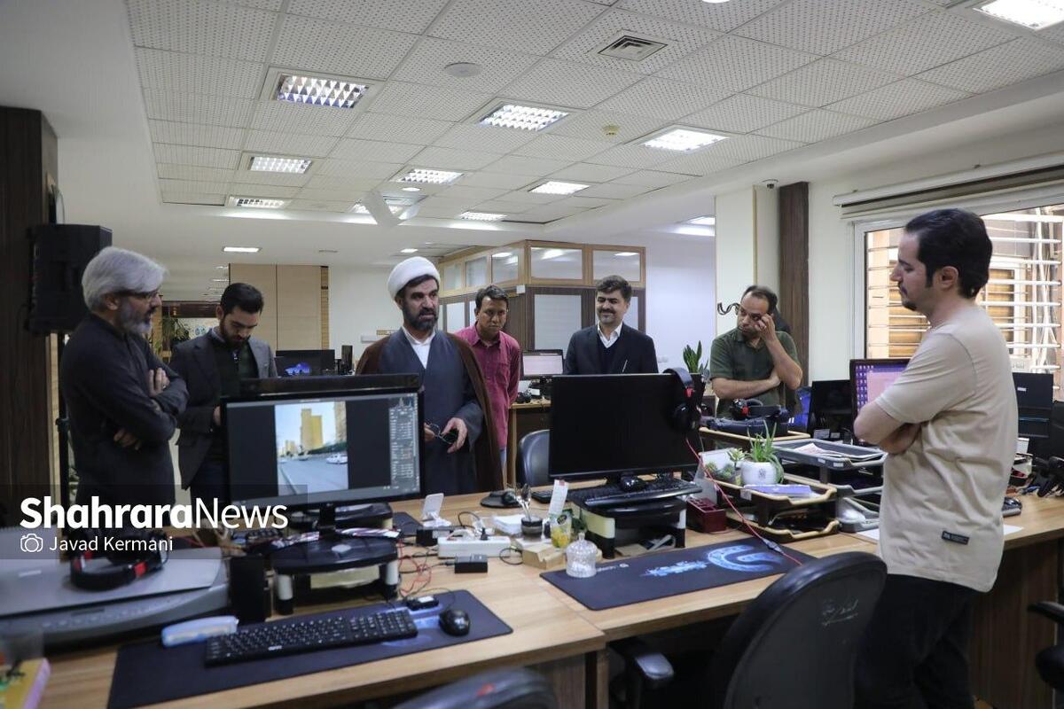 بازدید نماینده مردم مشهد از مؤسسه فرهنگی شهرآرا | اخلاقی امیری: &laquo;فضای مجازی امروز حقیقی&zwnj;تر از واقعیت است&raquo; + فیلم