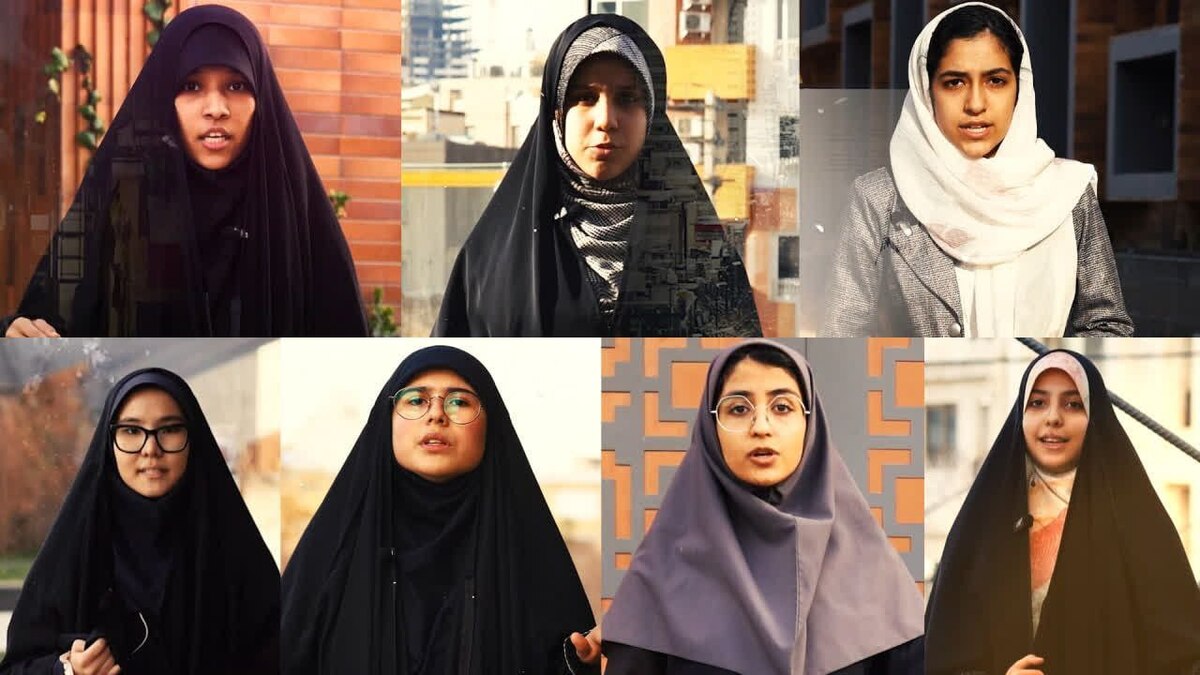 ویدئو| پیام انگلیسی دختران مشهدی به توهمات ترامپ