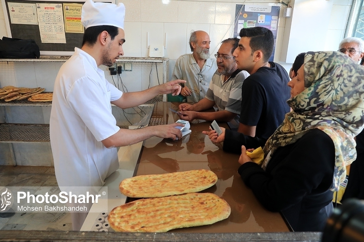 برخی نانوایی&zwnj;ها در مشهد تا ۱۲ شب فعال هستند