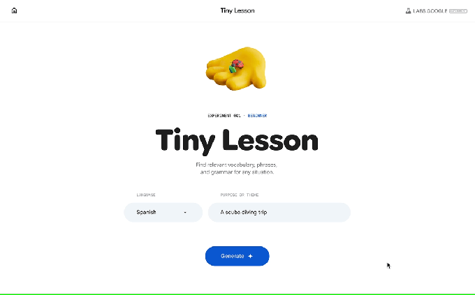 ابزارهای جدید هوش مصنوعی گوگل برای یادگیری زبان معرفی شدند ابزارهای جدید هوش مصنوعی گوگل برای یادگیری زبان معرفی شدند