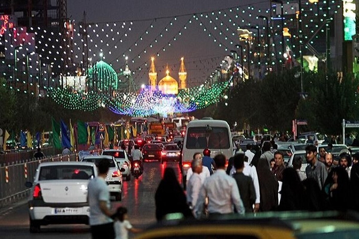 محدودیت‌های ترافیکی در مسیر‌های منتهی به حرم مطهر رضوی به‌مناسبت میلاد امام‌رضا(ع)