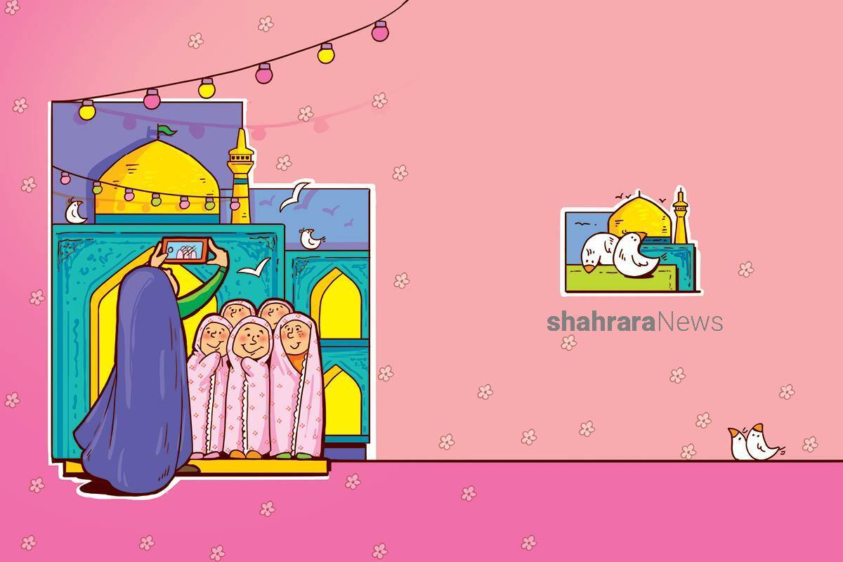 داستان کودک درباره روز دختر | دو جشن در بهشت