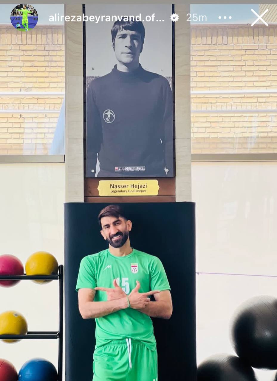 جراغ سبز بیرانوند به استقلال با حجازی+عکس جراغ سبز بیرانوند به استقلال با حجازی+عکس