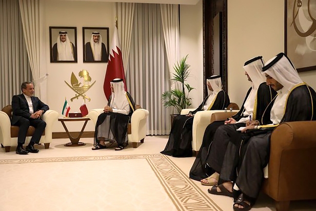 عراقچی در دیدار با آل ثانی بر همکاری منطقهای برای حمایت از فلسطین تاکید کرد عراقچی در دیدار با آل ثانی بر همکاری منطقهای برای حمایت از فلسطین تاکید کرد