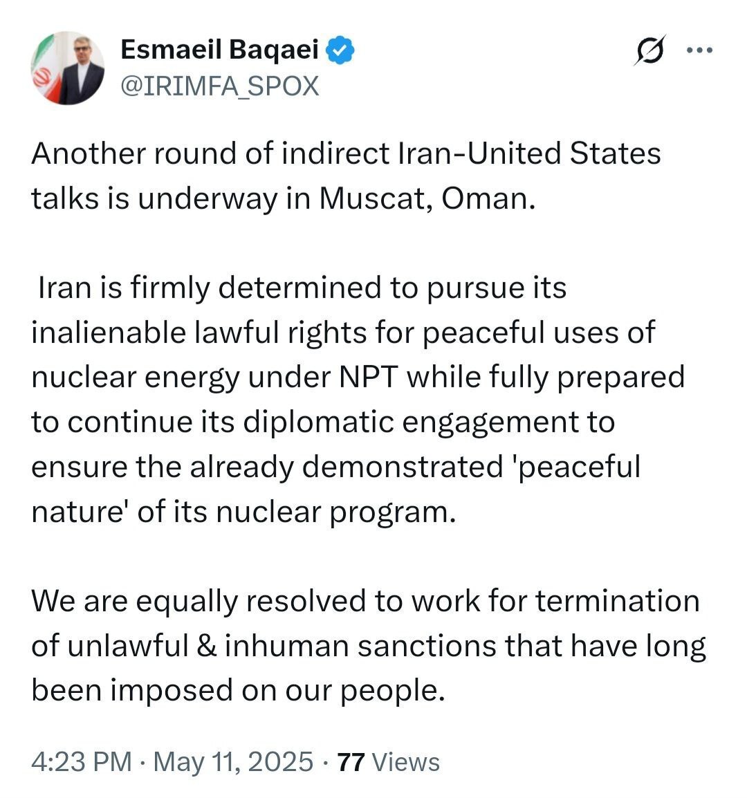 سخنگوی وزارت خارجه: ایران آماده است به تعامل دیپلماتیک خود ادامه دهد سخنگوی وزارت خارجه: ایران آماده است به تعامل دیپلماتیک خود ادامه دهد