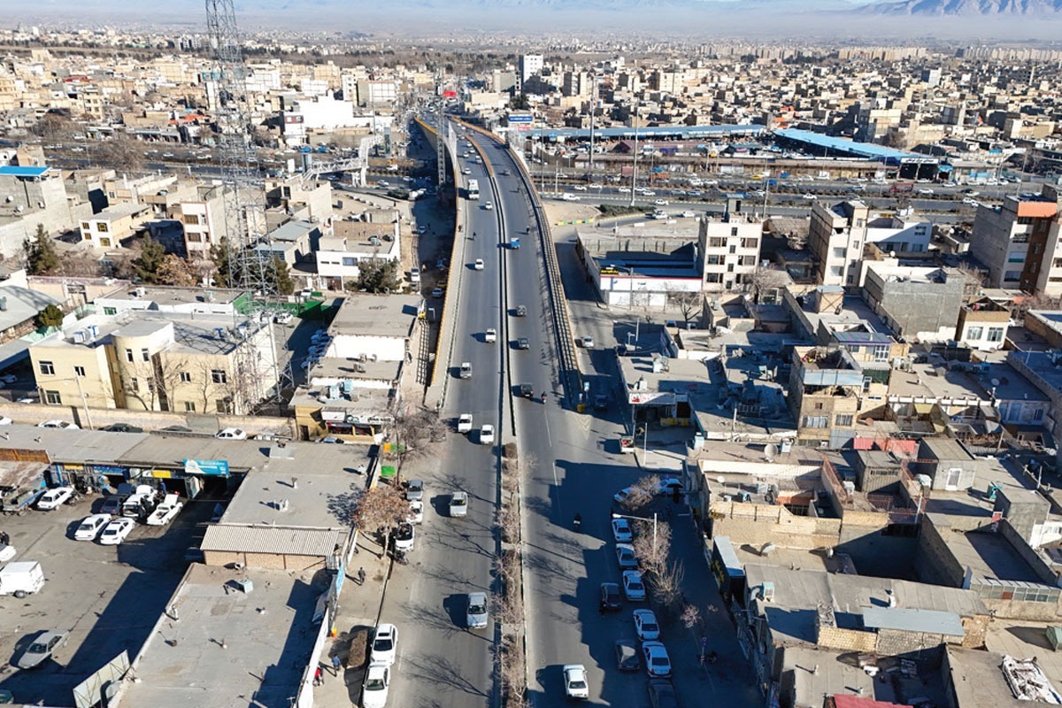 پایان آخرین راست‌گرد پل نوغان مشهد بعد از ۲۰ سال