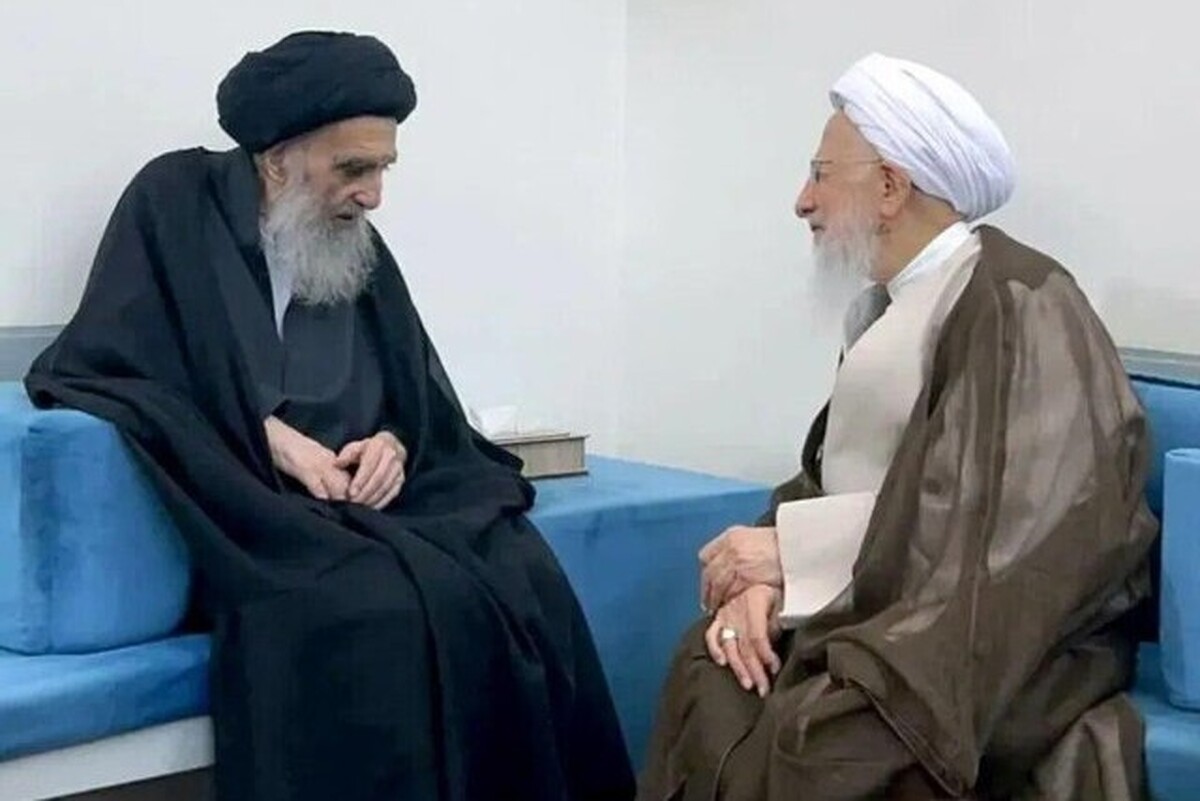 در دیدار آیت‌الله جوادی آملی با آیت‌الله سیستانی در نجف چه گذشت؟