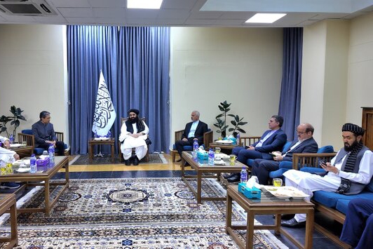 وزیر خارجه طالبان به دعوت رسمی عراقچی عازم تهران شد وزیر خارجه طالبان به دعوت رسمی عراقچی عازم تهران شد