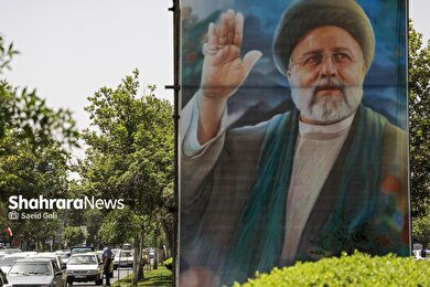 گزارش تصویری | فضاسازی شهری به مناسبت اولین سالگرد شهدای خدمت در مشهد