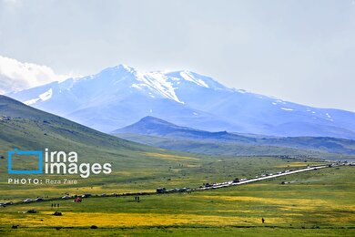 ایران زیباست | طبیعت بهاری دامنه کوه سبلان