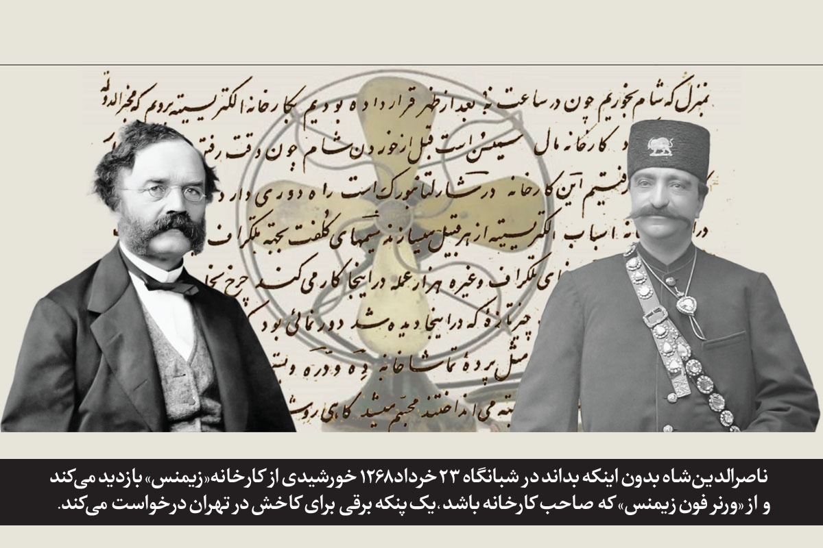 ناصرالدین‌شاه قاجار در فروردین۱۲۶۸ خورشیدی سومین سفر خود را به اروپا آغاز می‌کند. او در این سفر ابتدا به روسیه می‌رود و سپس عازم کشور‌های آلمان، هلند، بلژیک، انگلستان و فرانسه می‌شود.