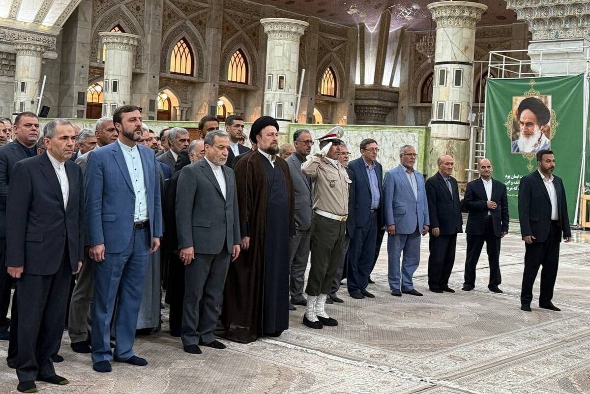 عراقچی در مراسم تجدید میثاق با آرمان‌های امام‌خمینی(ره): زیر بار توقف غنی‌سازی نخواهیم رفت