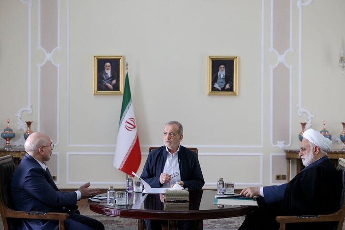 نشست مشترک سران قوا در نهاد ریاست جمهوری برگزار شد (۱۰ خرداد ۱۴۰۴)