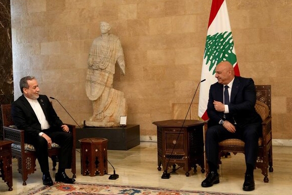 عراقچی با رئیسجمهور لبنان دیدار کرد عراقچی با رئیسجمهور لبنان دیدار کرد