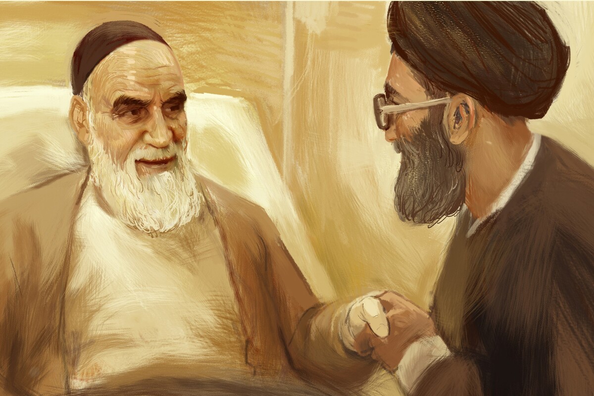 حضرت آیت الله خامنه‌ای، رهبر معظم انقلاب درباره ملاقات با امام خمینی (ره) در بیمارستان از احساسات عمیق خود نسبت به امام در ماه رمضان صحبت می‌کنند و می‌گویند: که پس از هر ماه رمضان، وقتی به خدمت امام می‌رسید، احساس می‌کردم که امام در این ماه‌ها به مراتب بالاتر رفته و پرواز کرده است، گویی از ماده و دنیای مادی فاصله گرفته و دورتر شده است.