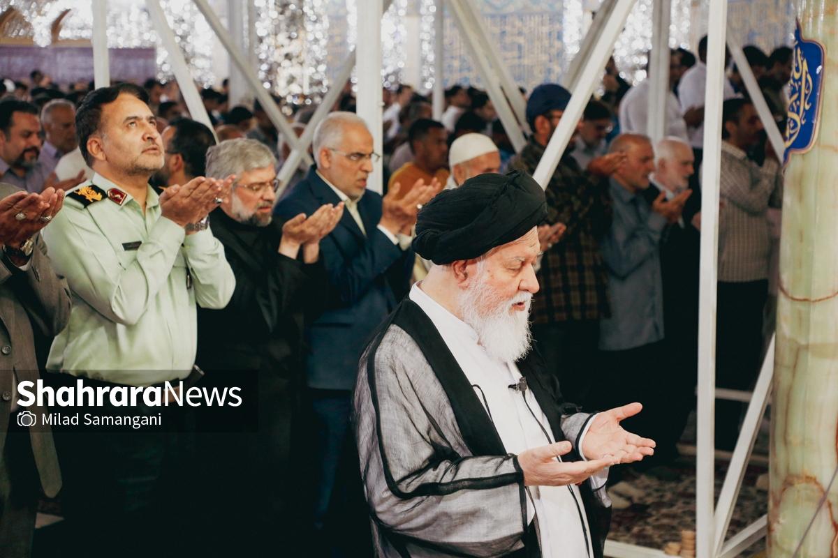 گزارش تصویری | اقامه نماز عید قربان در حرم رضوی (۱۶ خرداد ۱۴۰۴)