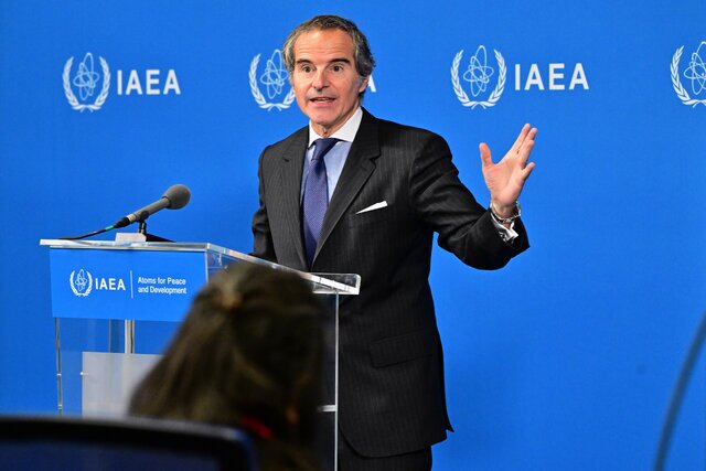 اتهامزنی جدید گروسی: آژانس بینالمللی انرژی اتمی ماهیت صلحآمیز برنامه هستهای ایران را تضمین نمیکند اتهامزنی جدید گروسی: آژانس بینالمللی انرژی اتمی ماهیت صلحآمیز برنامه هستهای ایران را تضمین نمیکند