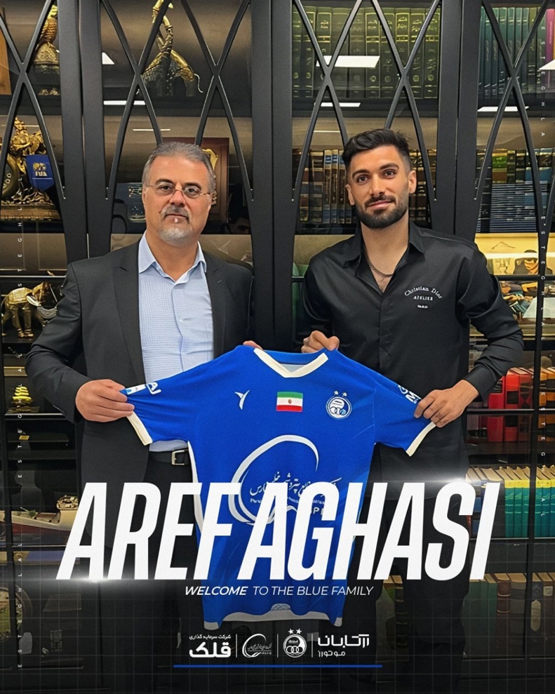 آقاسی رسما استقلالی شد + عکس آقاسی رسما استقلالی شد + عکس