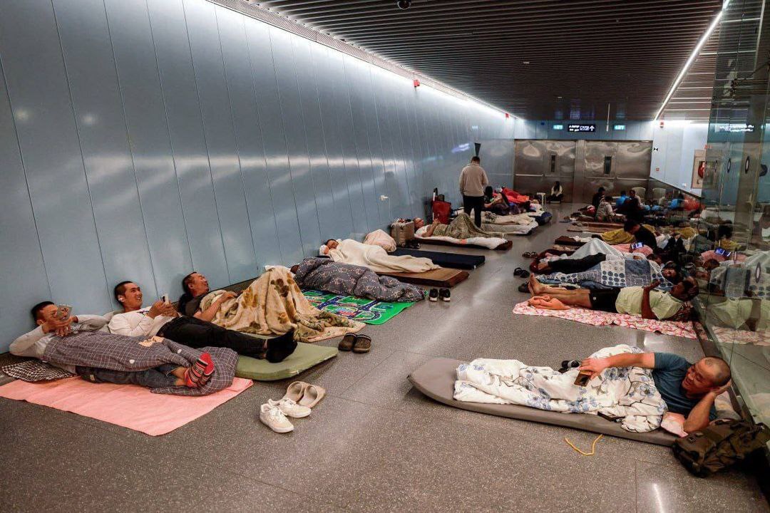 پناه بردن صهیونیستنشینها در مترو و پناهگاهها از ترس موشکهای ایرانی + عکس پناه بردن صهیونیستنشینها در مترو و پناهگاهها از ترس موشکهای ایرانی + عکس