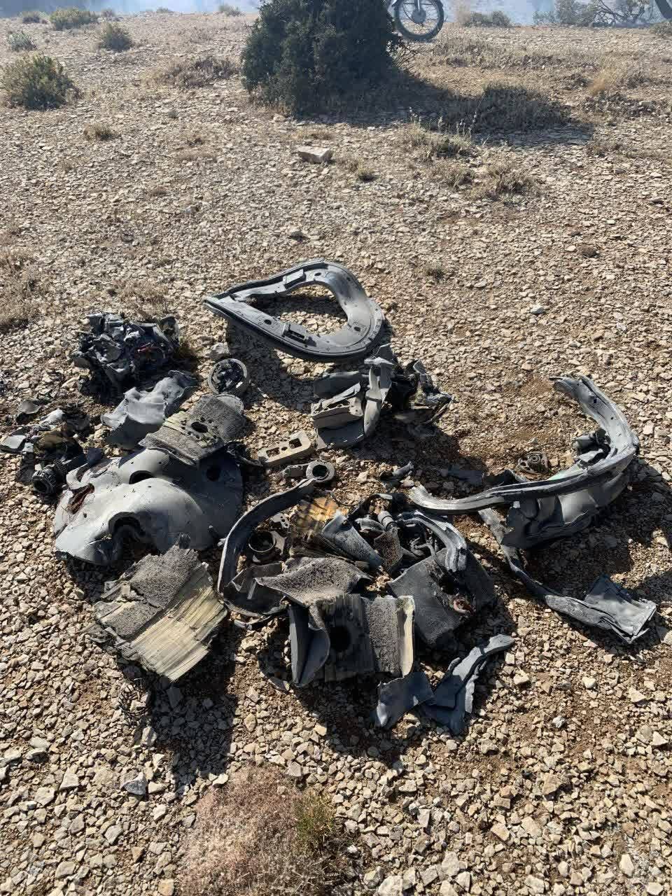 پهپاد پیشرفته اسرائیل در ایلام سرنگون شد + عکس پهپاد پیشرفته اسرائیل در ایلام سرنگون شد + عکس