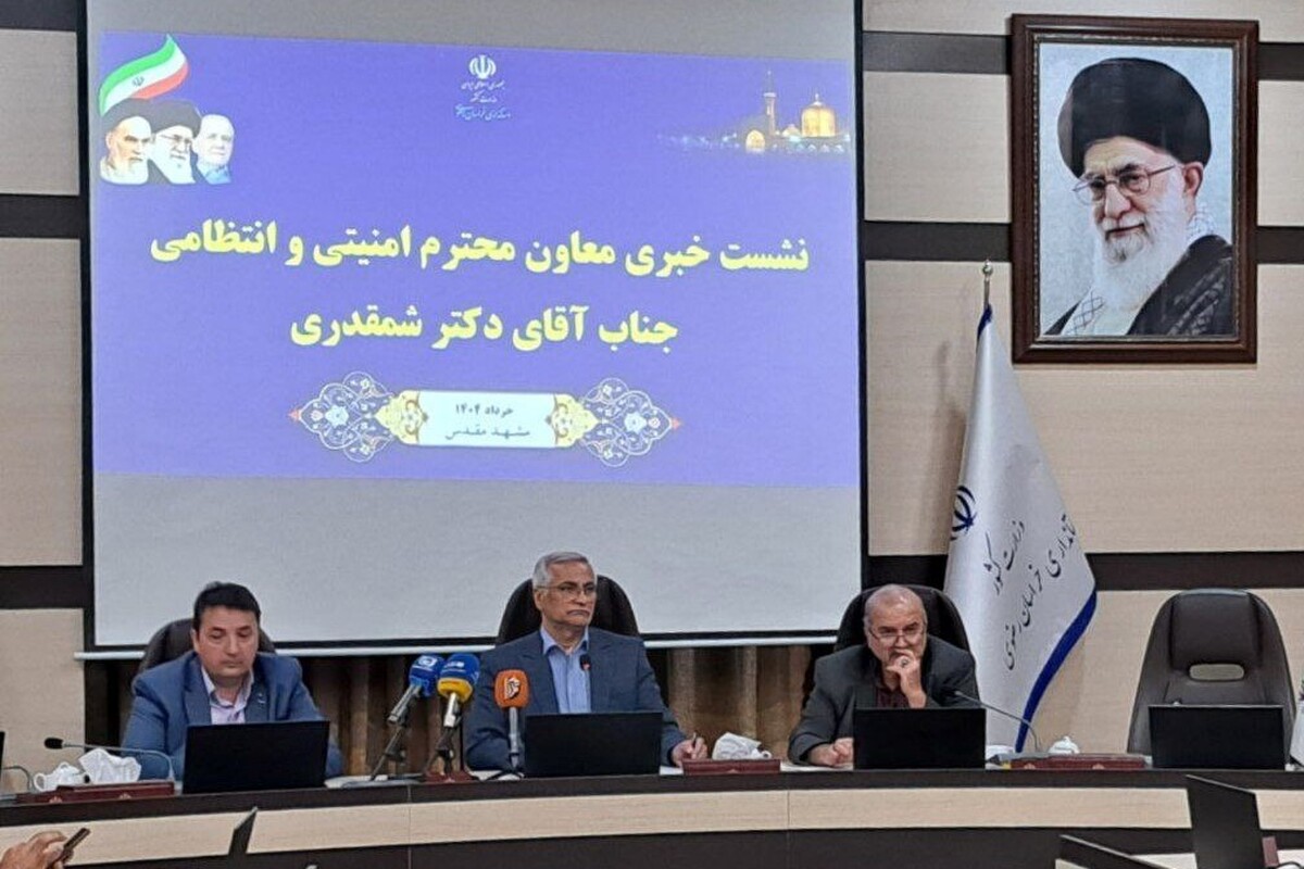 شمقدری: راه تأمین آب در مشهد، حفر صد‌ها حلقه چاه در دشت ممنوعه و بحرانی مشهد و چناران نیست