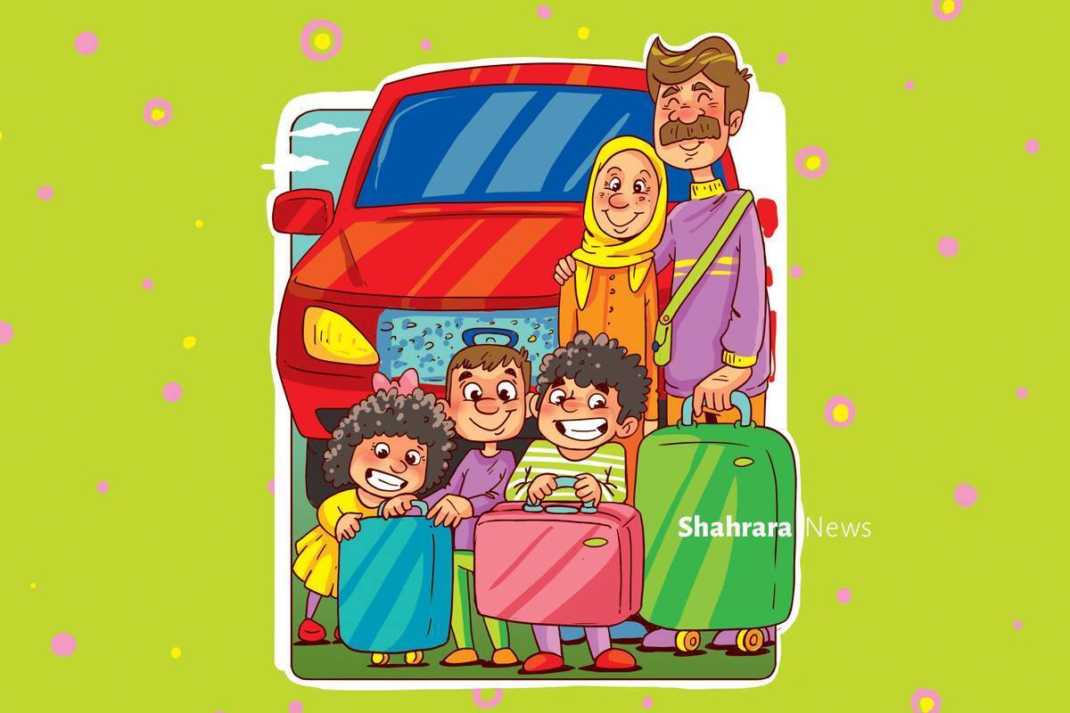 وقتی به سفر می‌روید، باید وسایل ضروری را بردارید. سعید و سینا هم قرار بود به سفر بروند و می‌خواستند همین کار را بکنند.