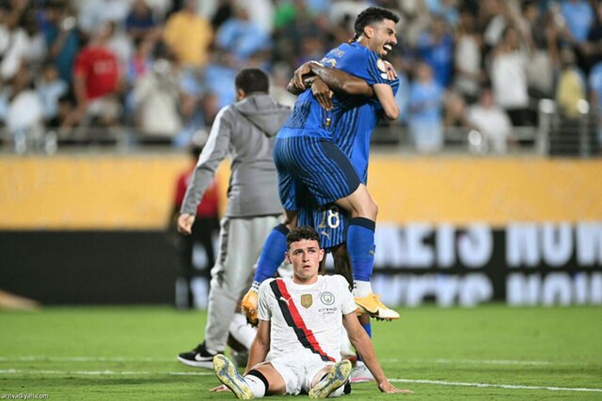 الهلال موفق شد در میان بهت همگان، منچسترسیتی را از پیش رو بردارد.