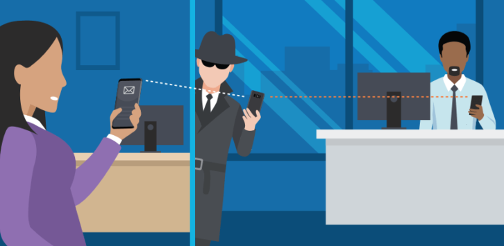 تصویری از چگونگی حمله مرد میانی اپلیکیشنها چگونه جاسوسی میکنند؟