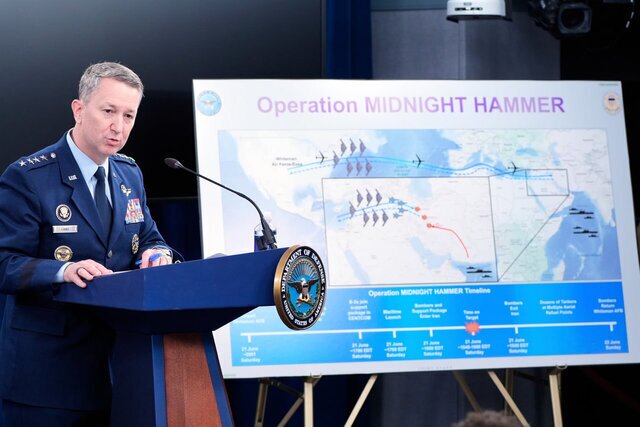 ارزیابی جدید رسانههای آمریکایی از نتایج حملات تجاوزکارانه به تاسیسات هستهای ایران ارزیابی جدید رسانههای آمریکایی از نتایج حملات تجاوزکارانه به تاسیسات هستهای ایران