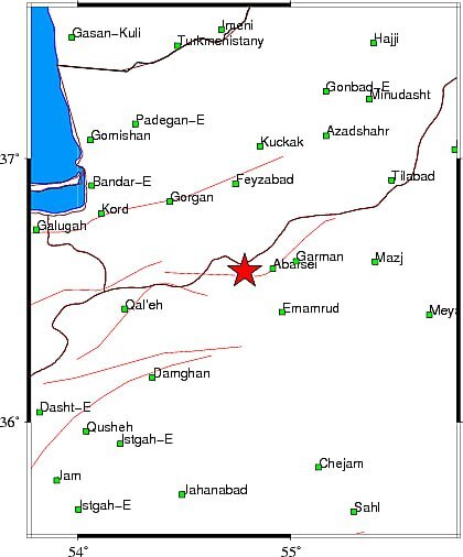 زلزله نسبتا شدیدی گرگان و بخش هایی از سمنان را لرزاند (سه شنبه ۳ تیر ۱۴۰۴) + جزئیات زلزله نسبتا شدیدی گرگان و بخش هایی از سمنان را لرزاند (سه شنبه ۳ تیر ۱۴۰۴) + جزئیات