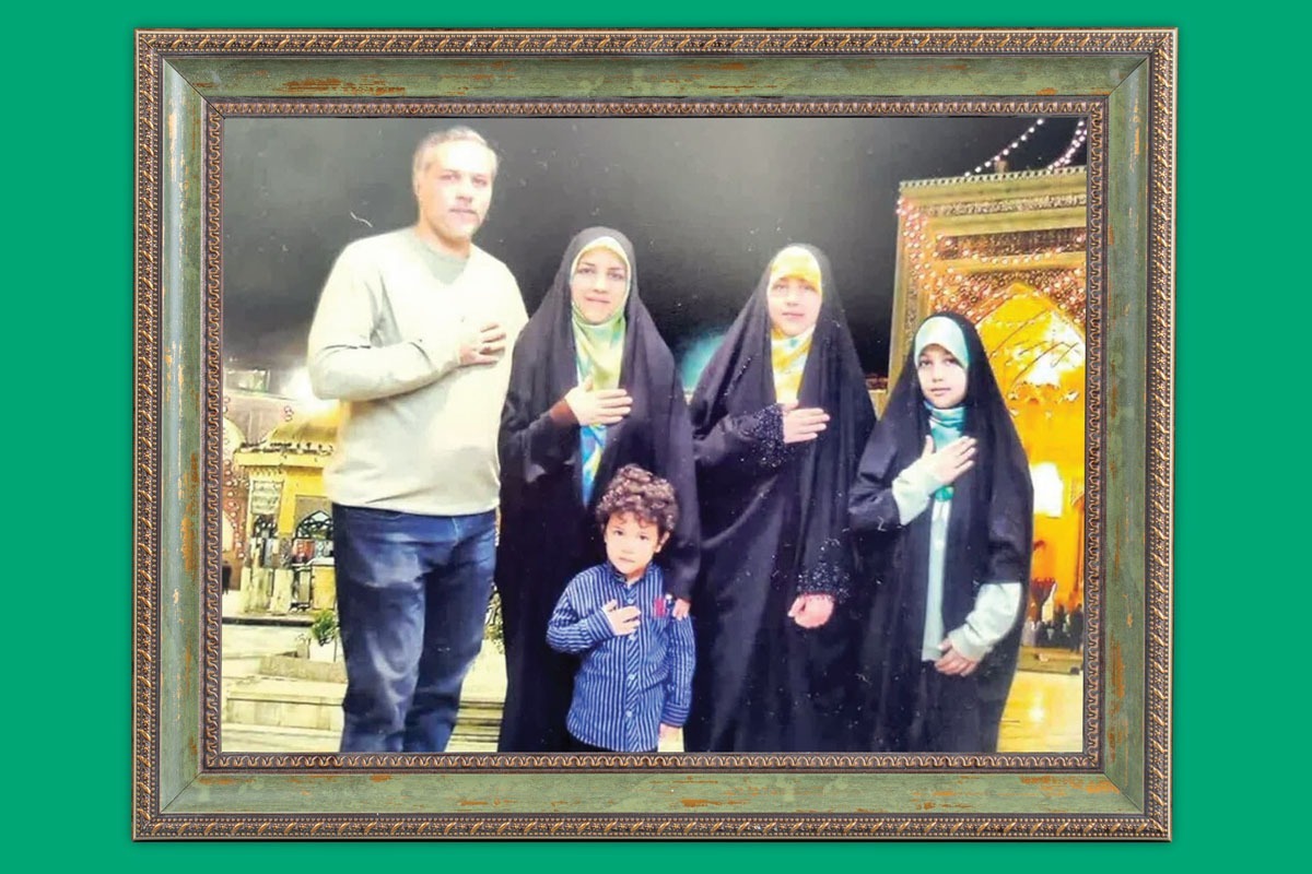 یادی از شهید دکتر مصطفی ساداتی ارمکی و خانواده‌اش که توسط رژیم کودک‌کش صهیونی به شهادت رسیدند.