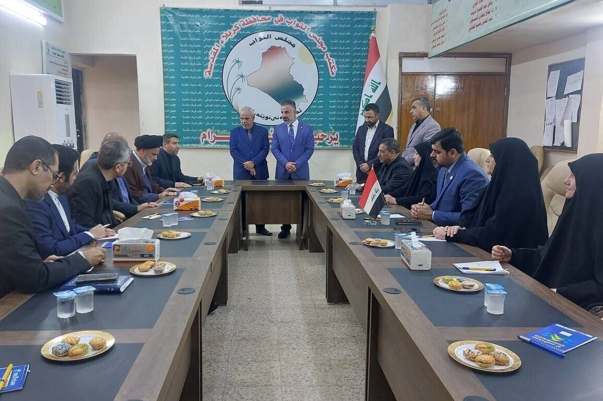 هیئت پارلمانی جمهوری اسلامی ایران با نمایندگان استان کربلا در پارلمان عراق دیدار و گفت‌و‌گو کردند.