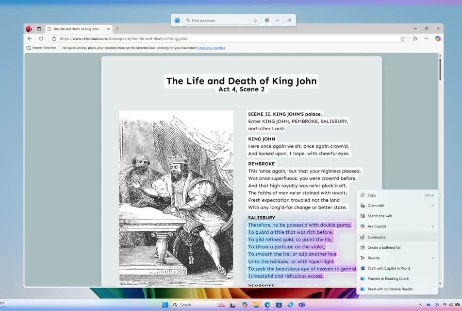 اضافهشدن چند قابلیت هوش مصنوعی به آپدیت جدید ویندوز ۱۱ (۱ مرداد ۱۴۰۴) اضافهشدن چند قابلیت هوش مصنوعی به آپدیت جدید ویندوز ۱۱ (۱ مرداد ۱۴۰۴)